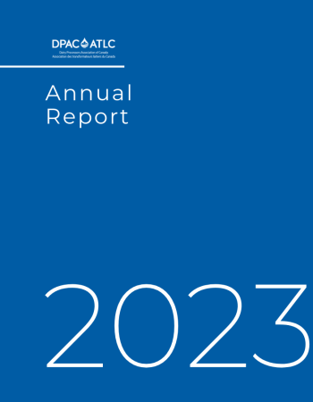 Cover of the DPAC Annual Report 2023